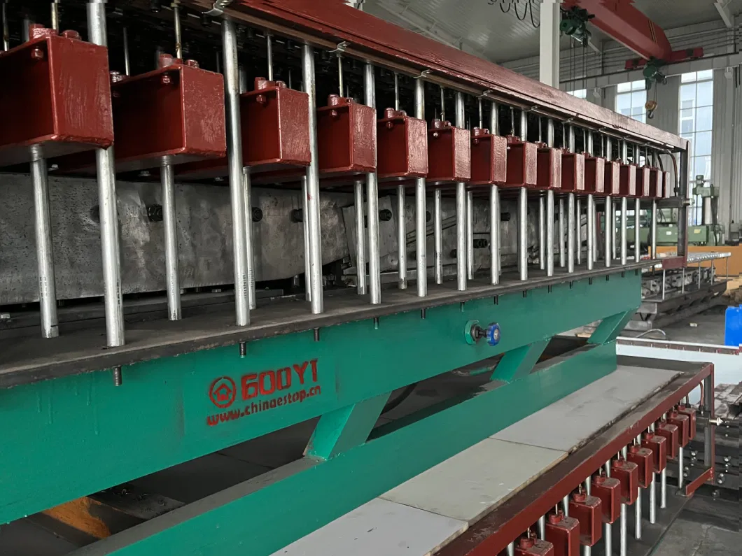 Mold of Grating 38mm*38mm*38mm Product Size1220mm*3660mm*38mm FRP Grating Machine Grating Size: 1220 X 3660mm Height: 38mm